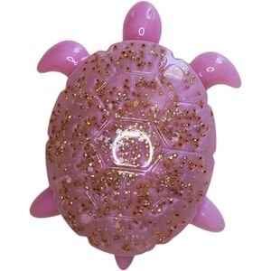 Turtle Figurine Jewelry Box – Resin Trinket Holder for Rings, Necklaces & More